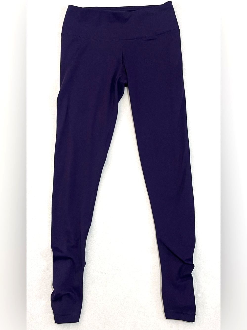 Yogalicious Women’s Deep Purple Active Leggings Comfort Stretch Ruched Bottoms